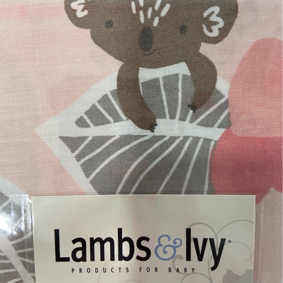 Lambs & Ivy Crib Fitted Sheet - Picture 3 of 3